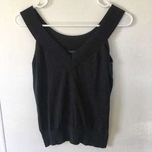 Banana Republic Black Crop Tank SZ: M